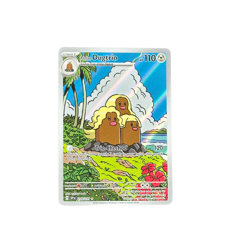 Alolan Dugtrio #208