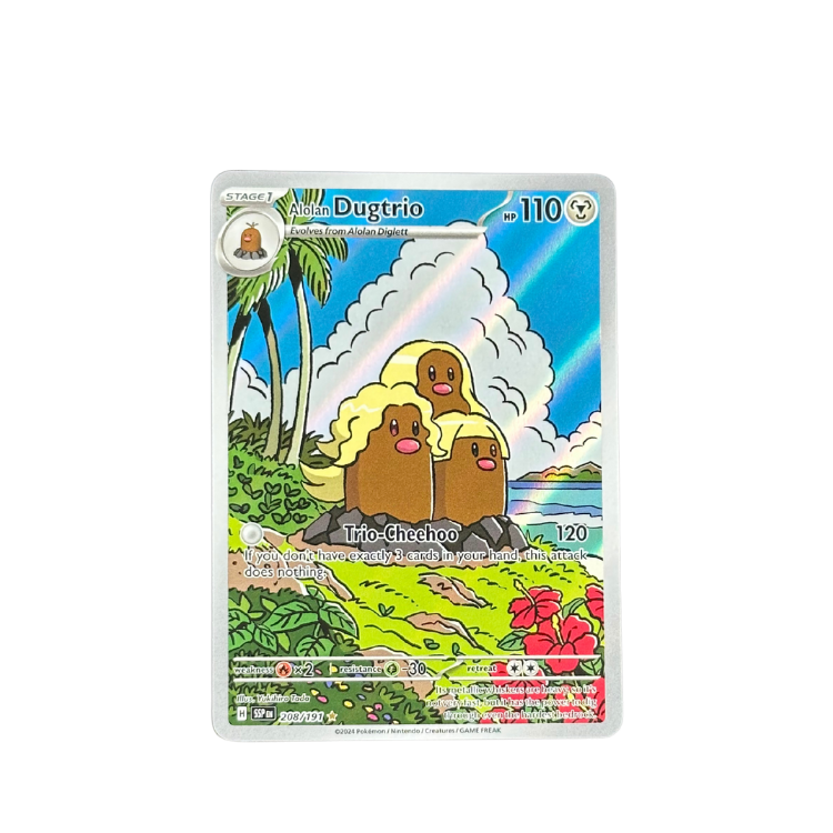 Alolan Dugtrio #208