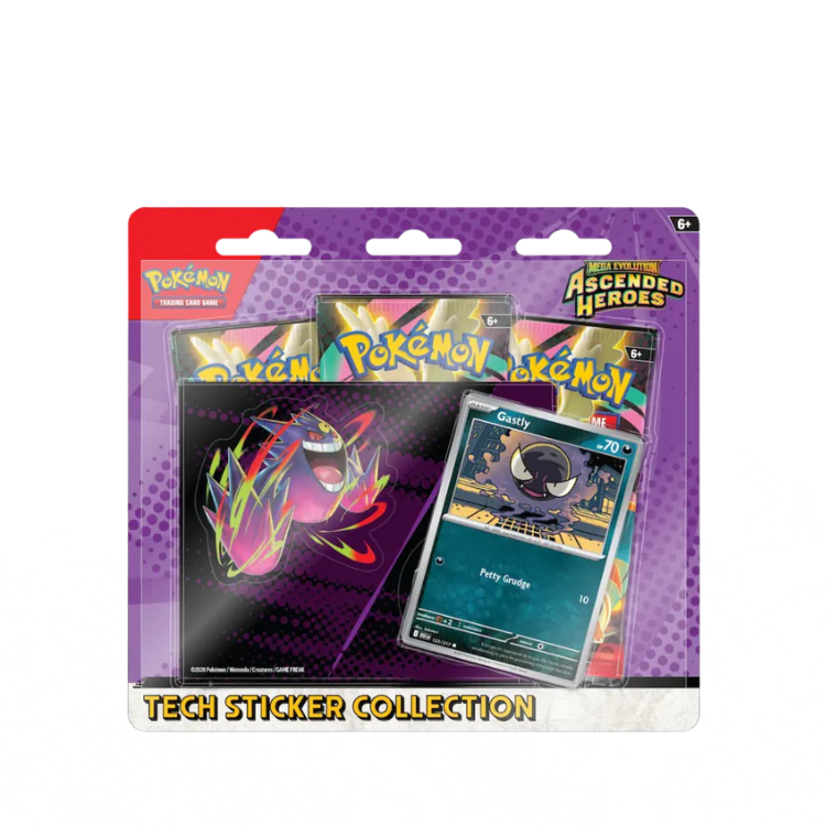 Ascended heroes – Tech Sticker Collection Gastly