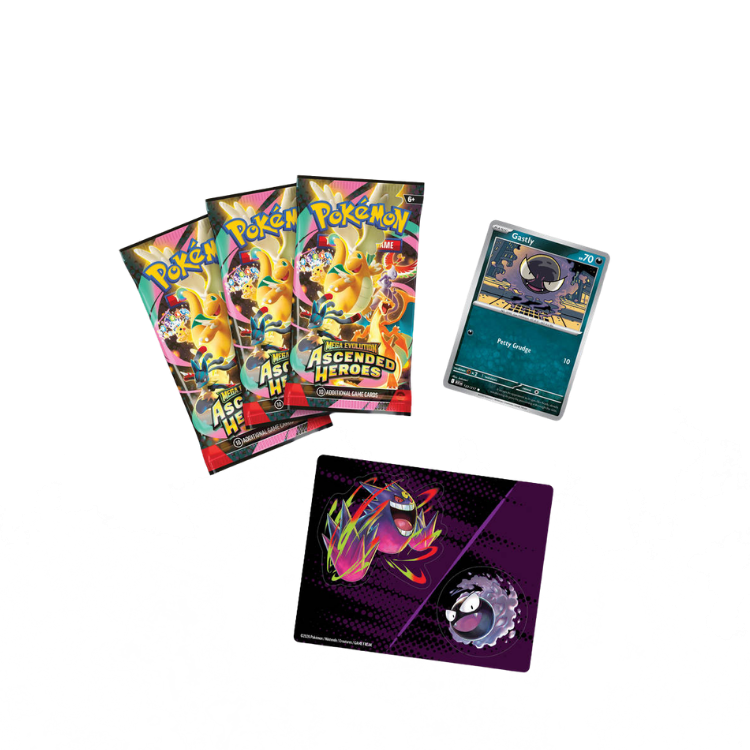 Ascended heroes – Tech Sticker Collection Gastly