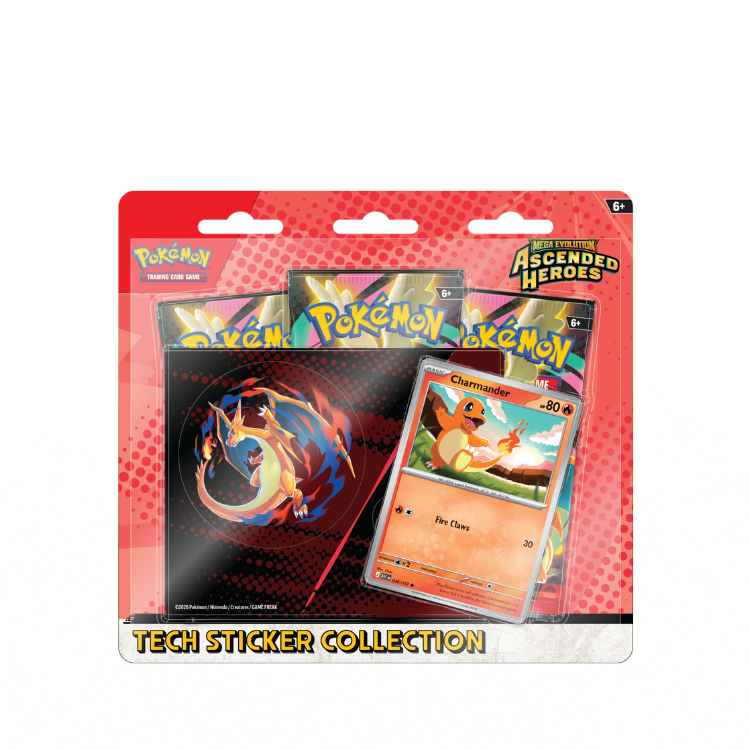 Ascended heroes – Tech Sticker Collection Charmander