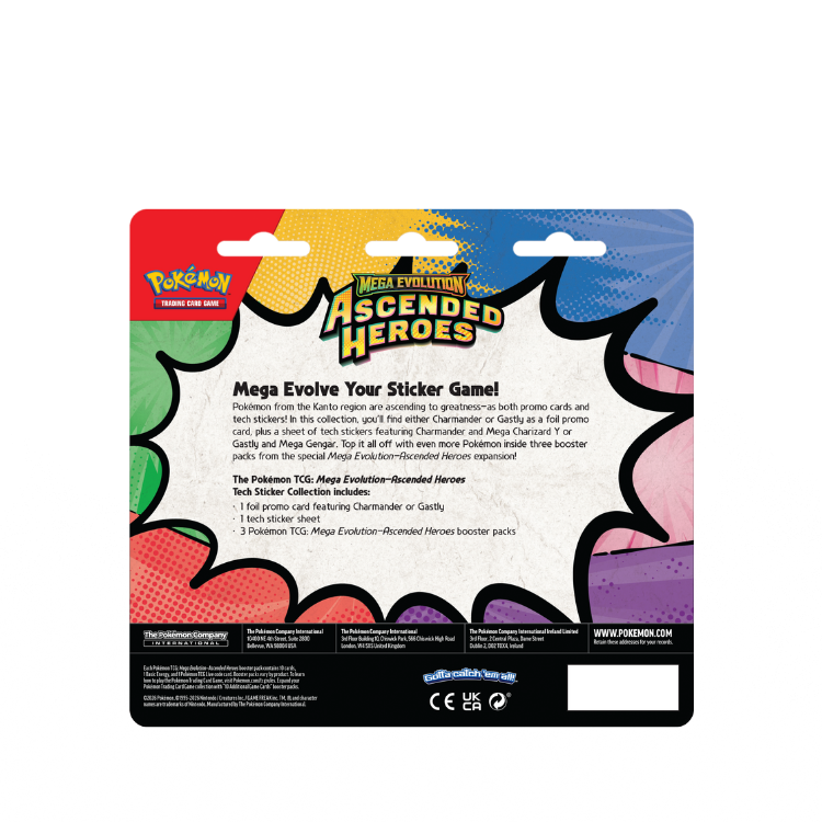 Ascended heroes – Tech Sticker Collection Charmander
