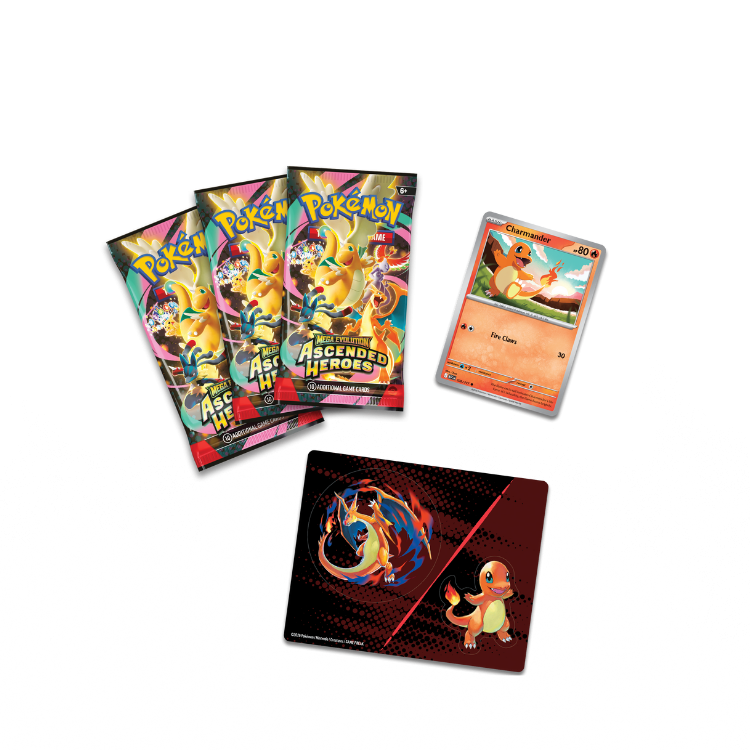 Ascended heroes – Tech Sticker Collection Charmander