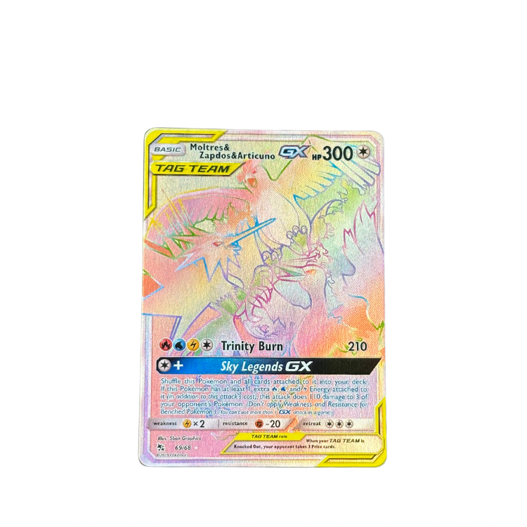 Moltres & Zapdos & Articuno GX #69