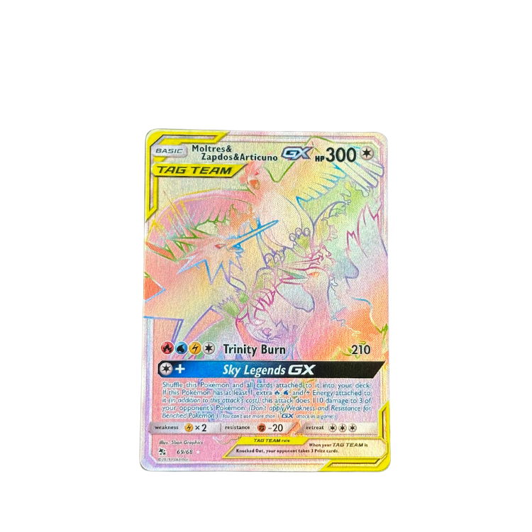 Moltres & Zapdos & Articuno GX #69