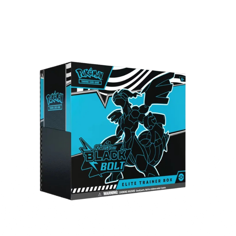 Pokemon Scarlet & Violet 10.5: Black Bolt Elite Trainer Box