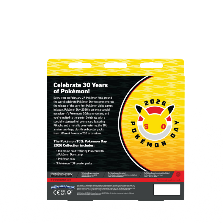 Pokémon Day 2026 Collectie 30 jaar