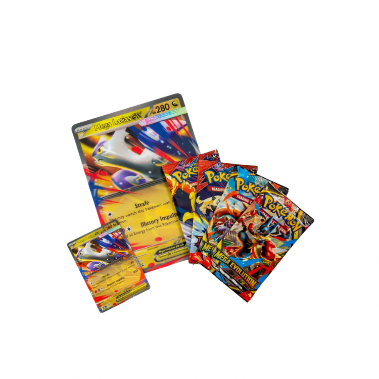 Pokémon TCG Mega Evolution Mega Latias EX box