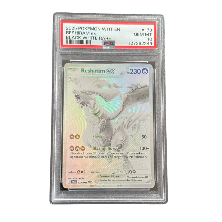 Reshiram Ex #173 PSA 10