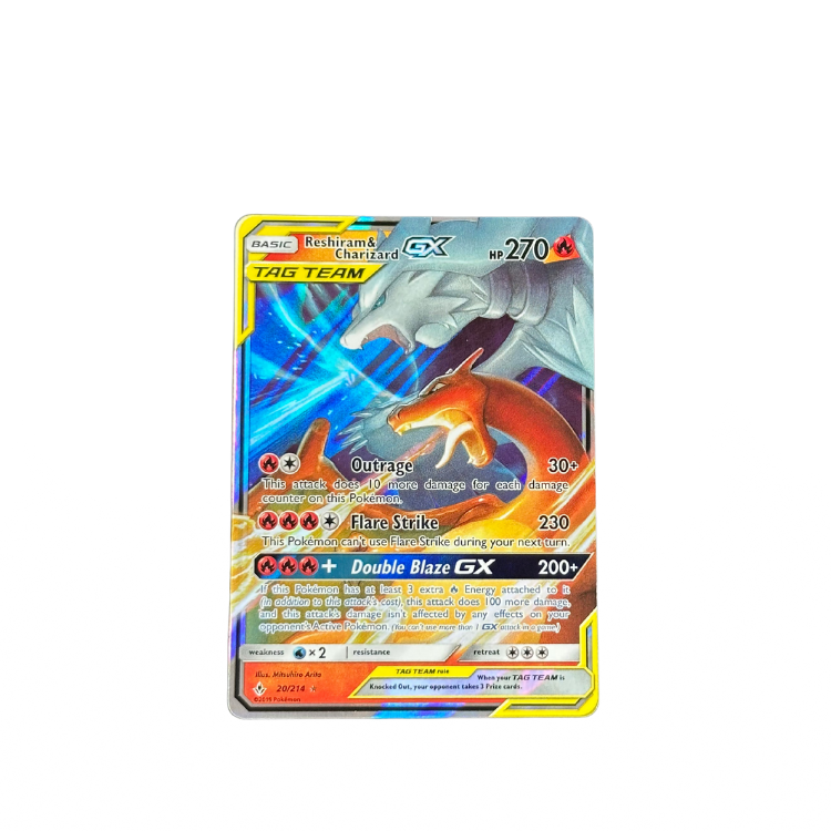 Reshiram & Charizard GX #20