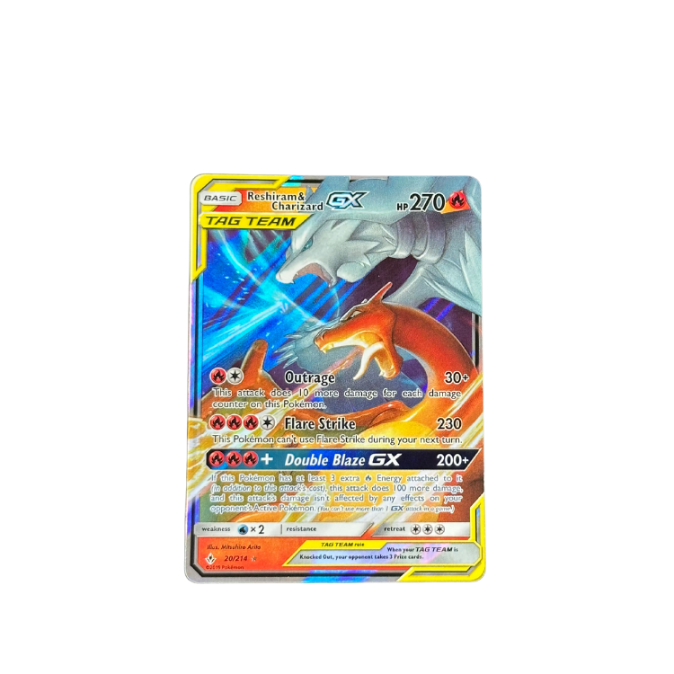 Reshiram & Charizard GX #20
