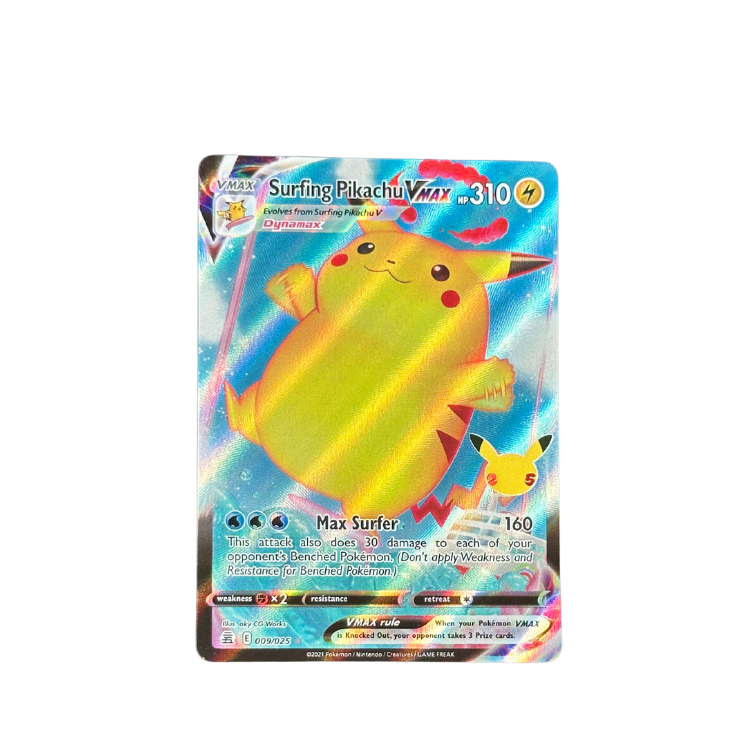 Surfing Pikachu VMax #9