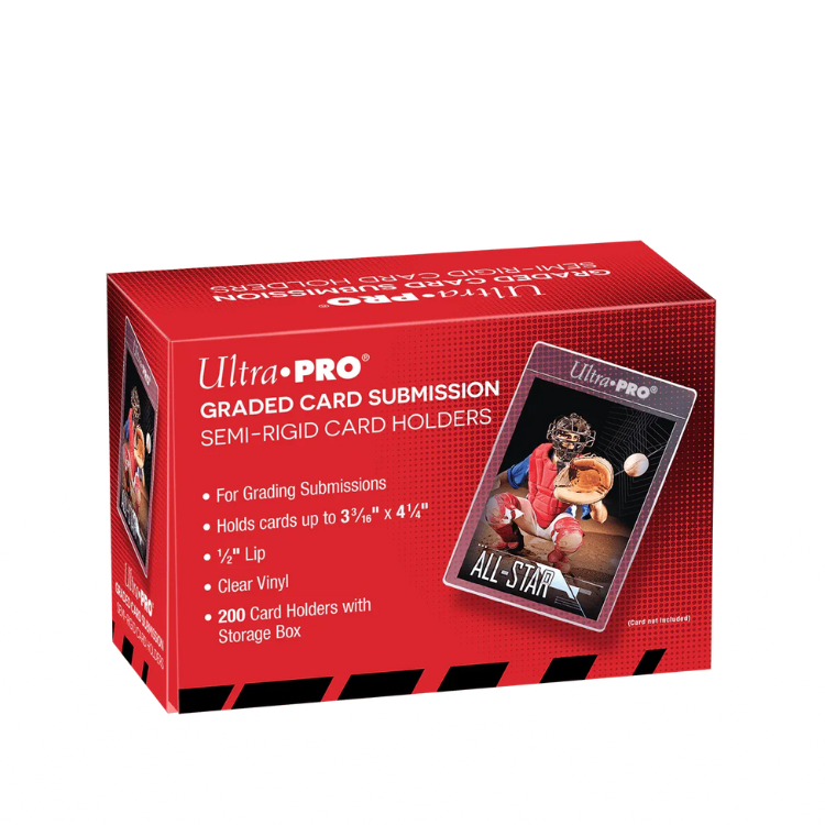 Ultra Pro - Semi Rigid Card Holders - Lip Tall (200 stuks)