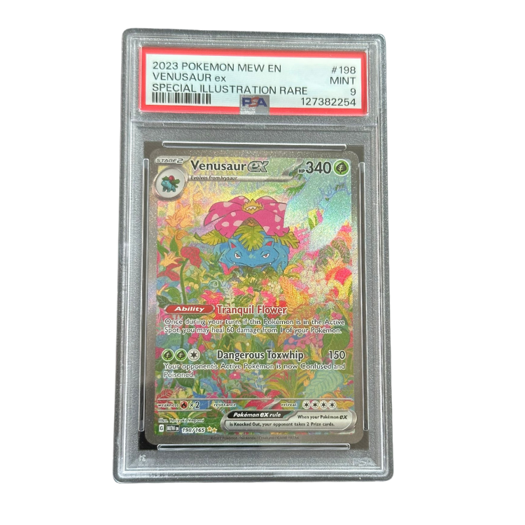 Venusaur Ex #198 PSA 9
