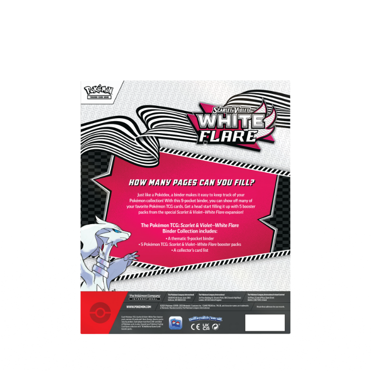 White Flare binder collection