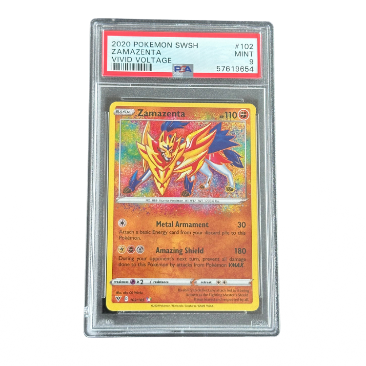 Zamazenta #102 PSA 9