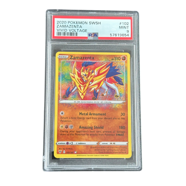 Zamazenta #102 PSA 9