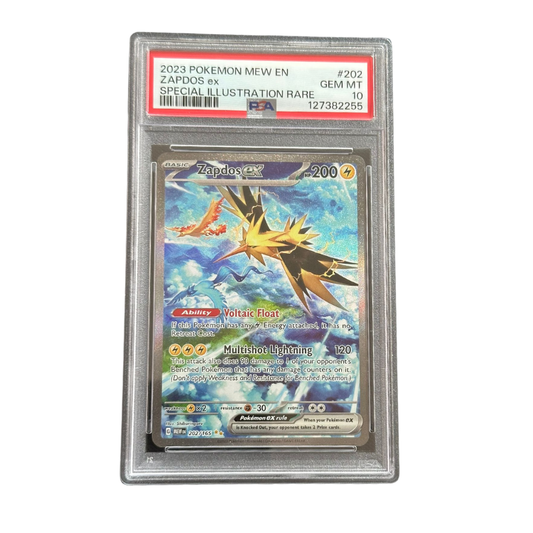 Zapdos EX #202 PSA 10